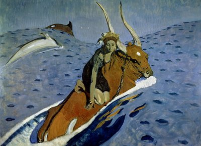 The Rape of Europa by Valentin Aleksandrovich Serov